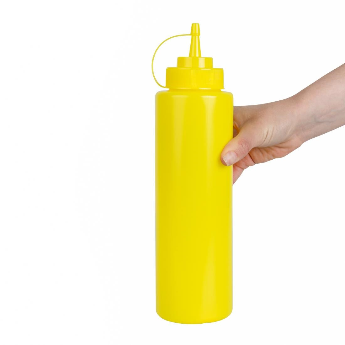 Vogue Yellow Squeeze Sauce Bottle 35oz