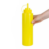 Vogue Yellow Squeeze Sauce Bottle 35oz