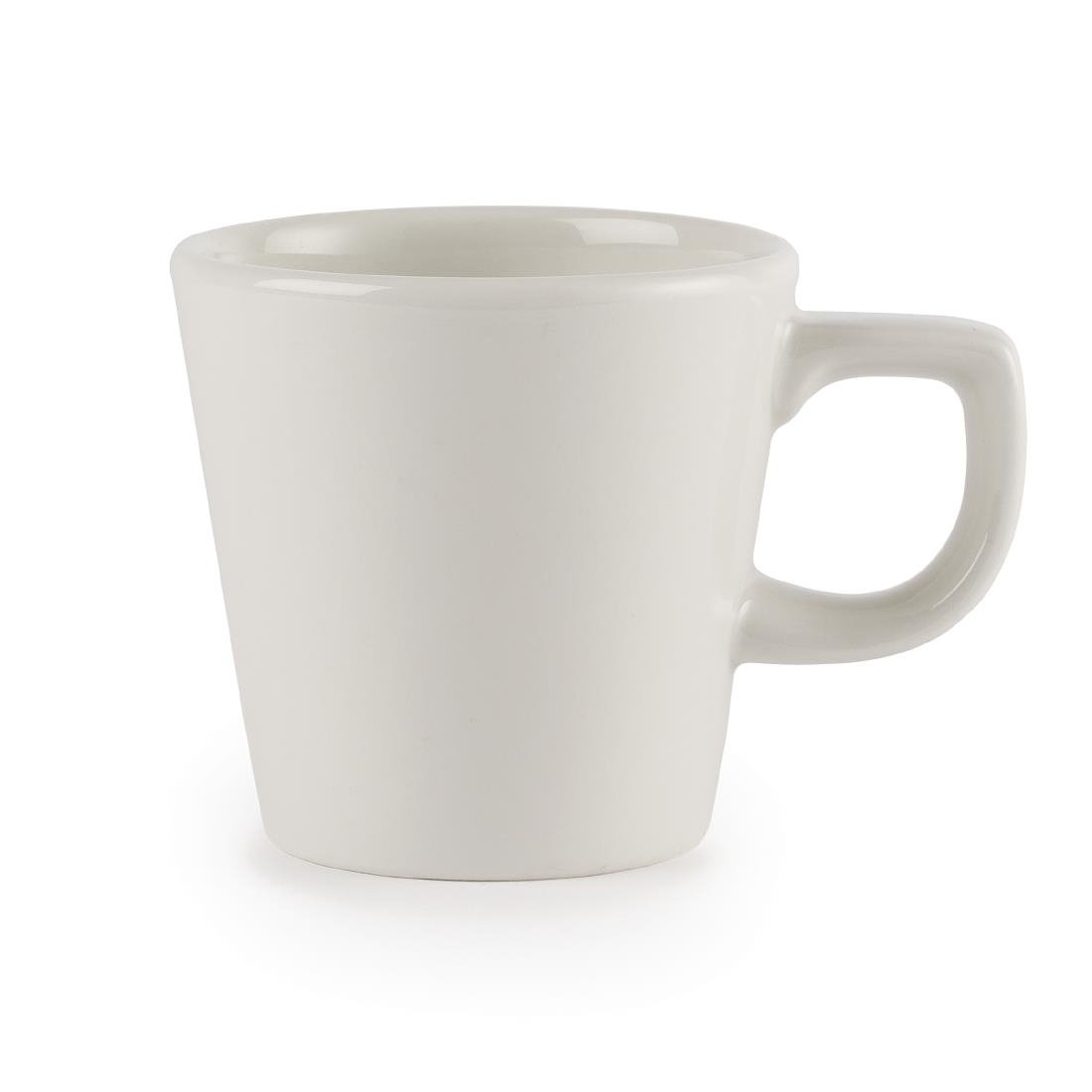 Churchill Plain Whiteware Cafe Cups 115ml (24 Pack)