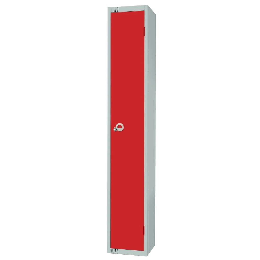 Elite Single Door Electronic Combination Locker Red