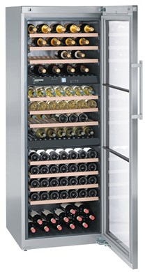 Liebherr WTES 5872 Stainless Steel Upright Multi-Zone Wine Cooler  503 Litres