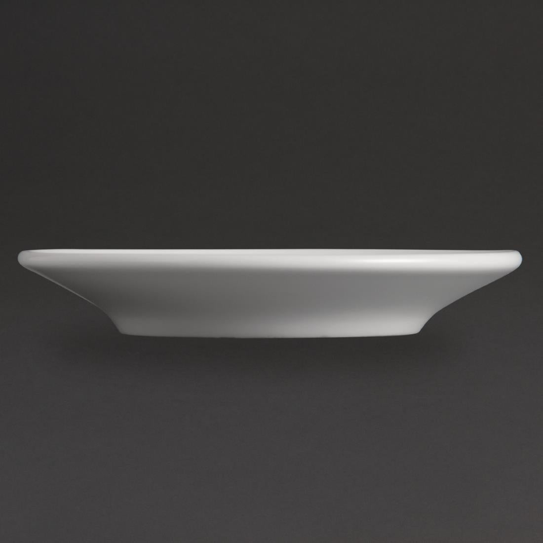 Olympia Whiteware Espresso Saucers 120mm (12 Pack)