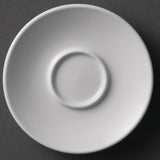 Olympia Whiteware Espresso Saucers 120mm (12 Pack)