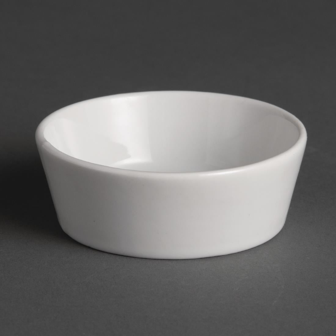 Olympia Whiteware Miniature Circle Dishes 75mm (12 pack)