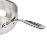 Vogue Stainless Steel and Aluminium Tri-Wall Flared Sauté Pan 20cm