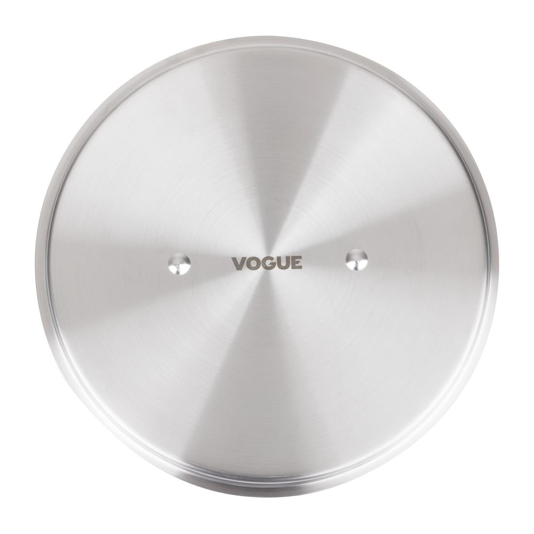 Vogue Stainless Steel and Aluminium Tri-Wall Stew Pan Lid 28cm