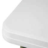 Bolero HDPE Square Folding Table 3ft White (Single)