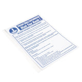 Vogue Prevent Cross Contamination Wash Hands Sign
