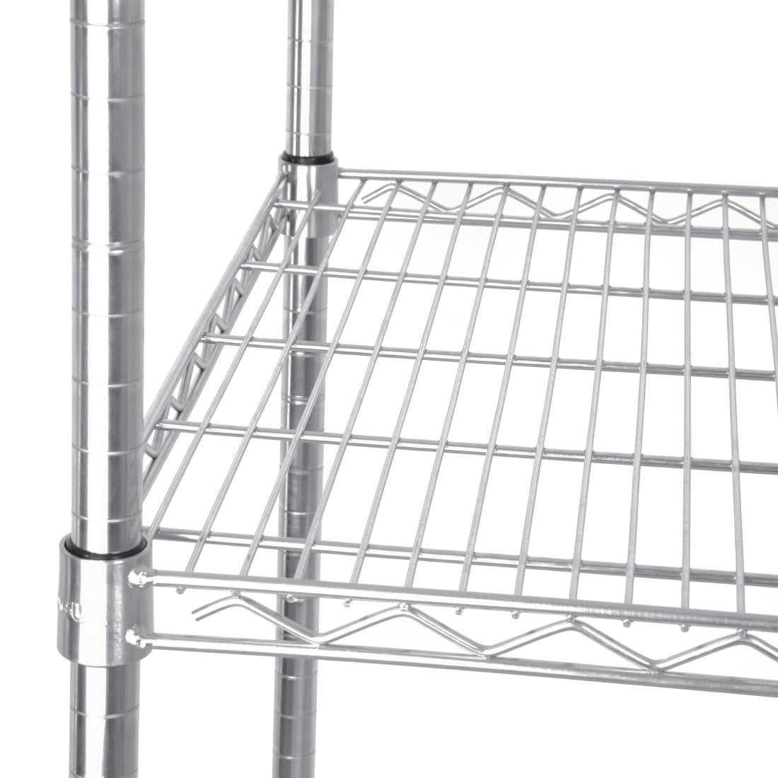 Vogue 4 Tier Wire Shelving Kit 1525x610mm