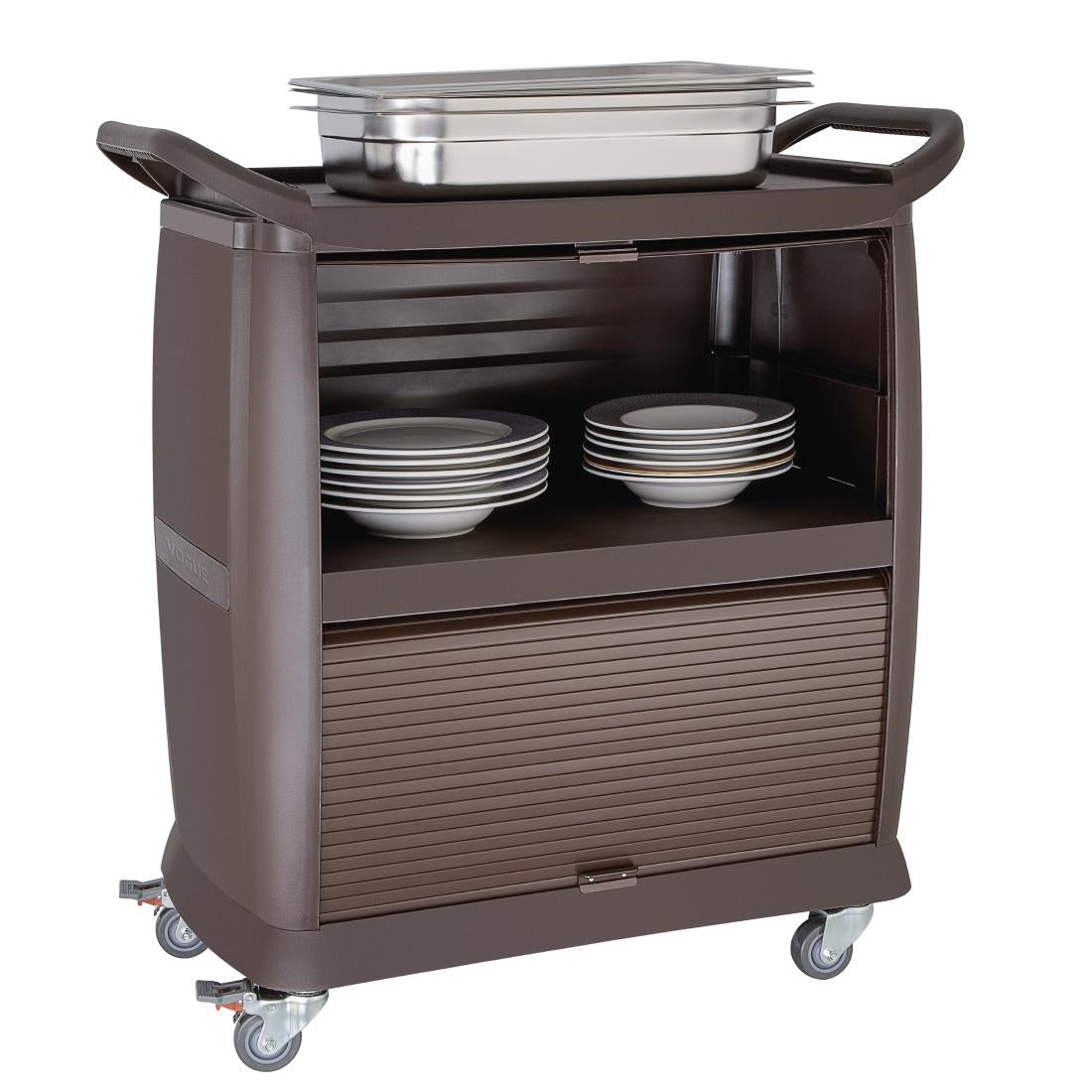 Vogue Polypropylene 3 Tier Trolley