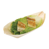 Fiesta Compostable Wooden Sushi Boats Medium 190mm (Pack of 100)