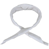 Whites Neckerchief White