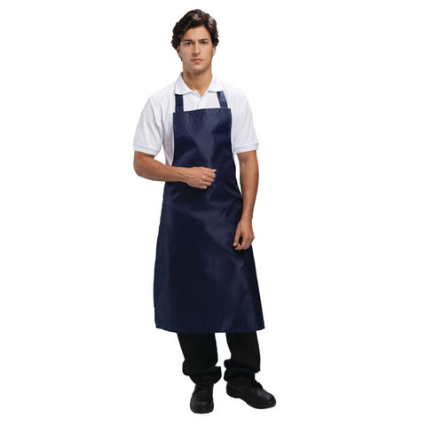 Whites Unisex Bib Apron  Navy Blue