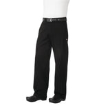 Chef Works Unisex Professional Series Chefs Trousers Black Herringbone XL