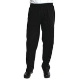 Chef Works Unisex Better Built Baggy Chefs Trousers Black L