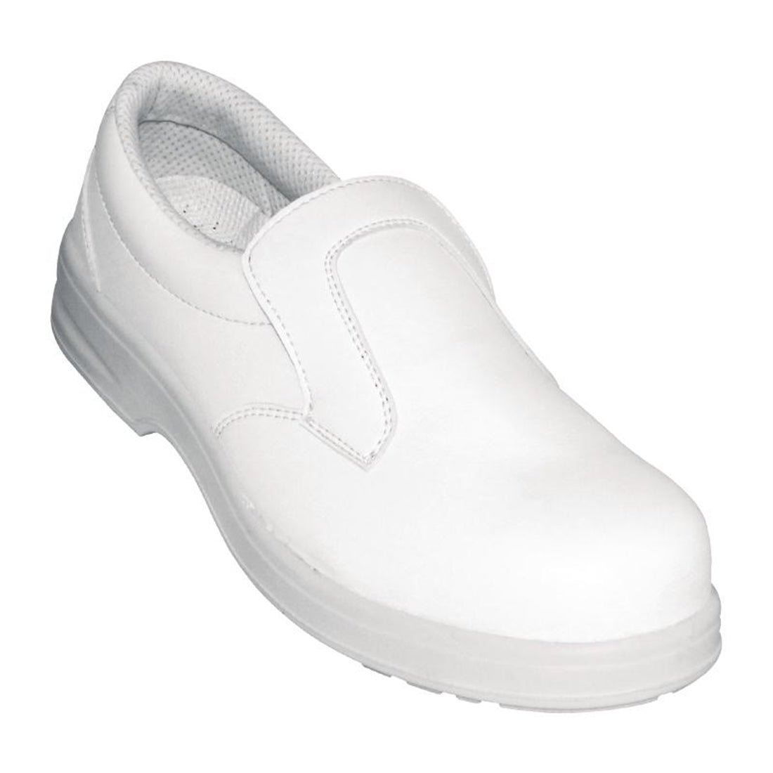 Slipbuster Lite Unisex Safety Slip On White Size 38