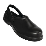 Lites Unisex Safety Clogs Black 39