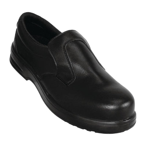 Lites Safety Slip On Black 36