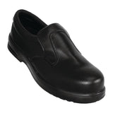 Lites Safety Slip On Black 37