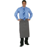 Chef Works Regular Bistro Apron Charcoal