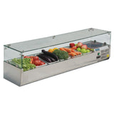 Polar G-Series Countertop Prep Fridge 6x 1-4GN