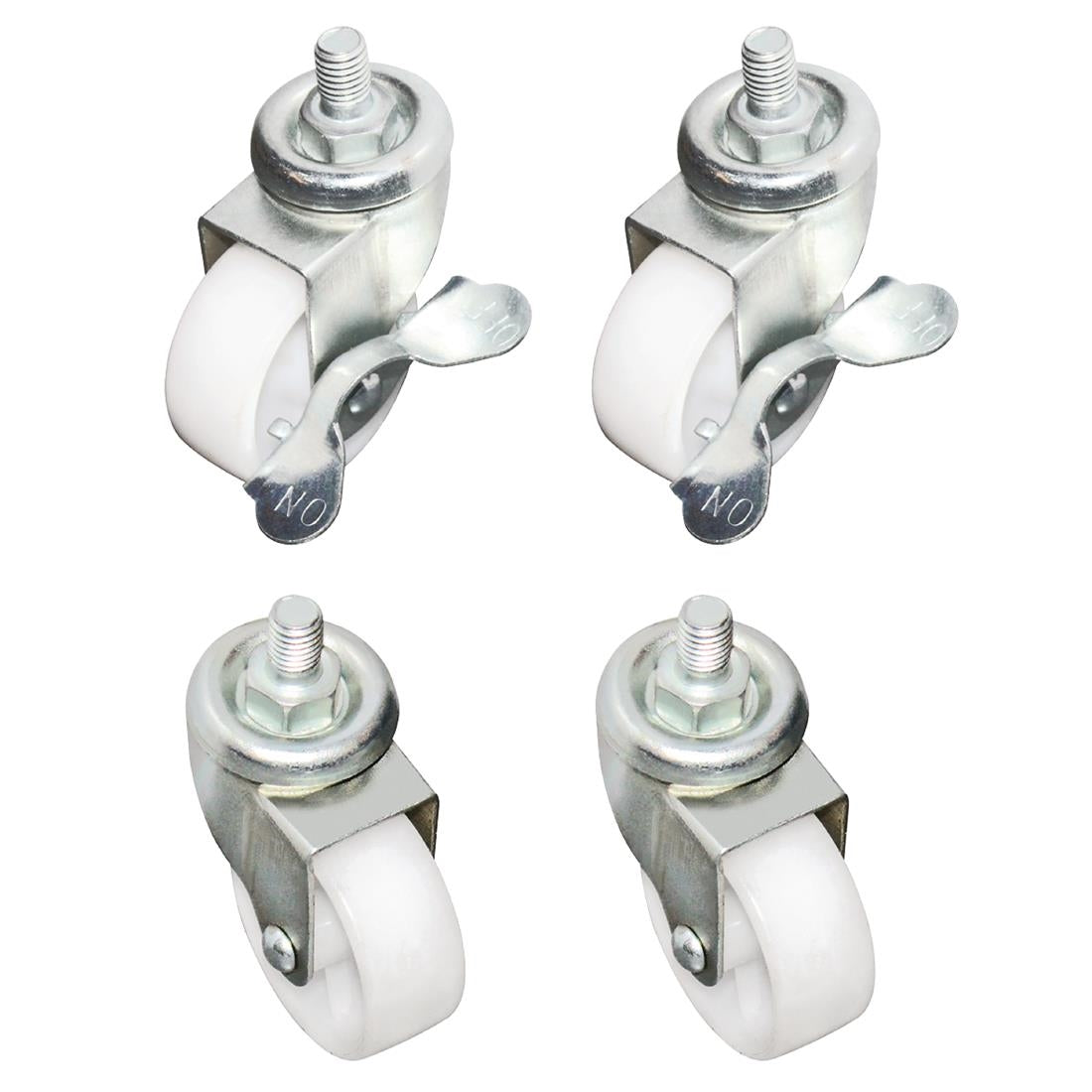 Polar Standard & Braked Castors (Pack of 4)