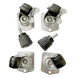 Polar Castors and Adjustable Feet (Set of 6)