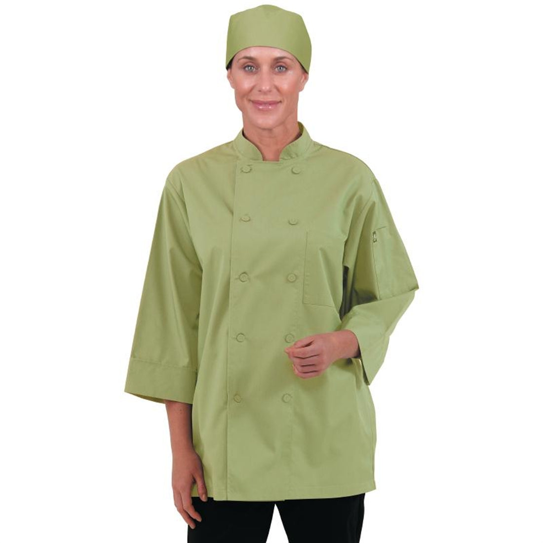 Chef Works Unisex Chefs Jacket Lime S