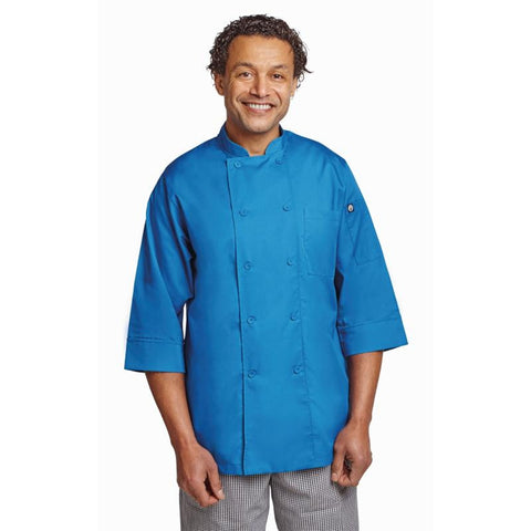 Chef Works Unisex Chefs Jacket Blue 2XL