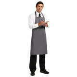 Whites Polycotton Bib Apron Charcoal