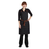 Chef Works Urban Memphis Bib Apron Black