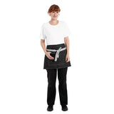 Whites Southside Unisex Waist Apron Denim Black 760mm