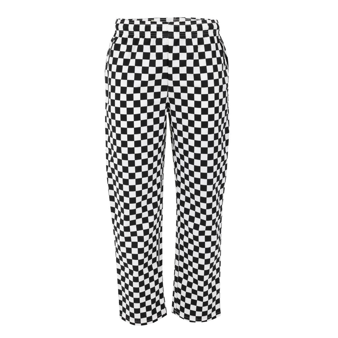 Whites Unisex Vegas Trousers Big Black & White Check Size M