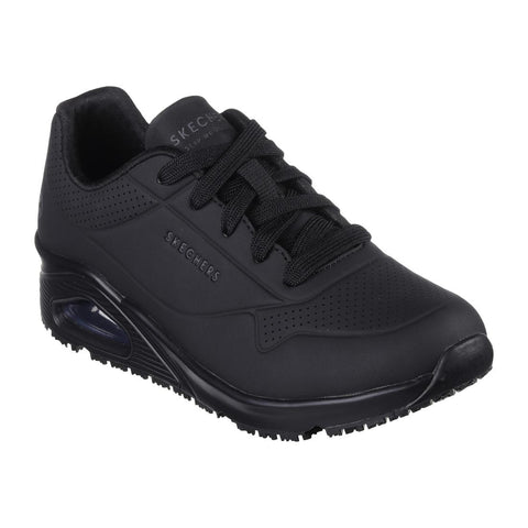 Skechers Work Womens Uno Slip Resistant Trainers Black 37