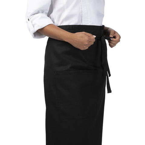 Chef Works Recycled Bistro Apron Black