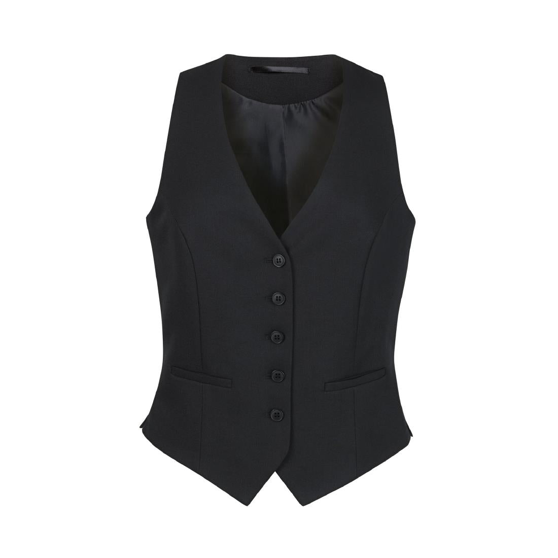 Brook Taverner Ladies Luna Black Waistcoat Large