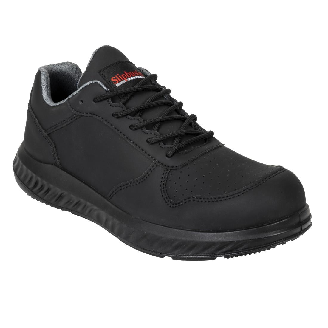 Slipbuster Microfibre Trainers Matte Black 37