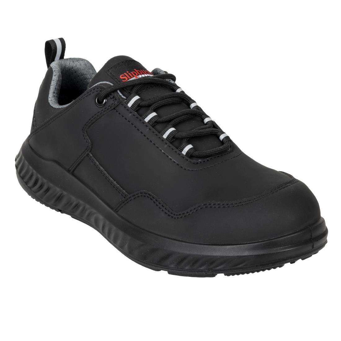 Slipbuster Microfibre Safety Trainer Matte Black 37