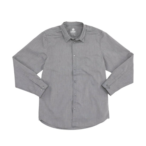 Chef Works Urban Modern Chambray Shirt Grey Size L