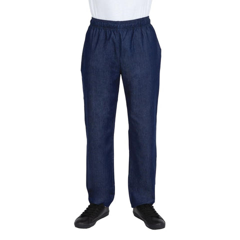 Whites NY Denim Chef Trousers XS