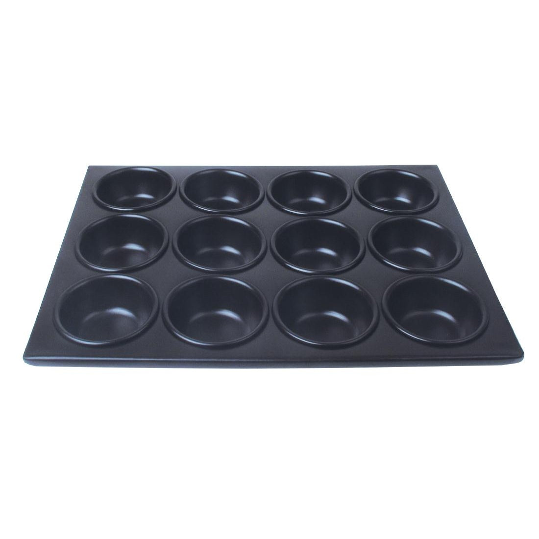 Vogue Aluminium Non-Stick Muffin Tray 12 Cup