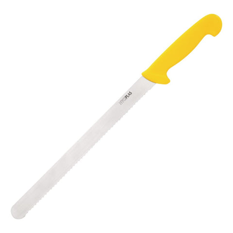 Hygiplas Serrated Slicer Yellow 30.5cm