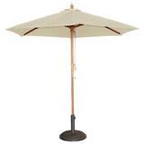 Bolero Round Parasol 2.5m Diameter Cream