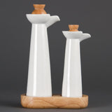 Olympia Whiteware Vinegar and Oil Set