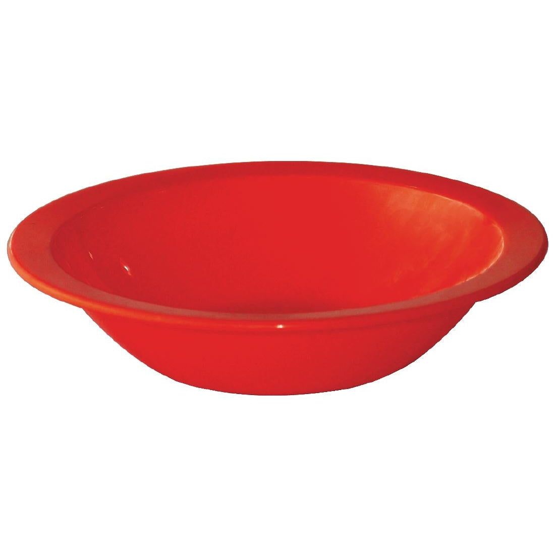 Olympia Kristallon Polycarbonate Bowls Red 174mm (Pack of 12)