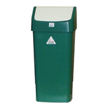 SYR Lucy Swing Top Bin Green 50Ltr