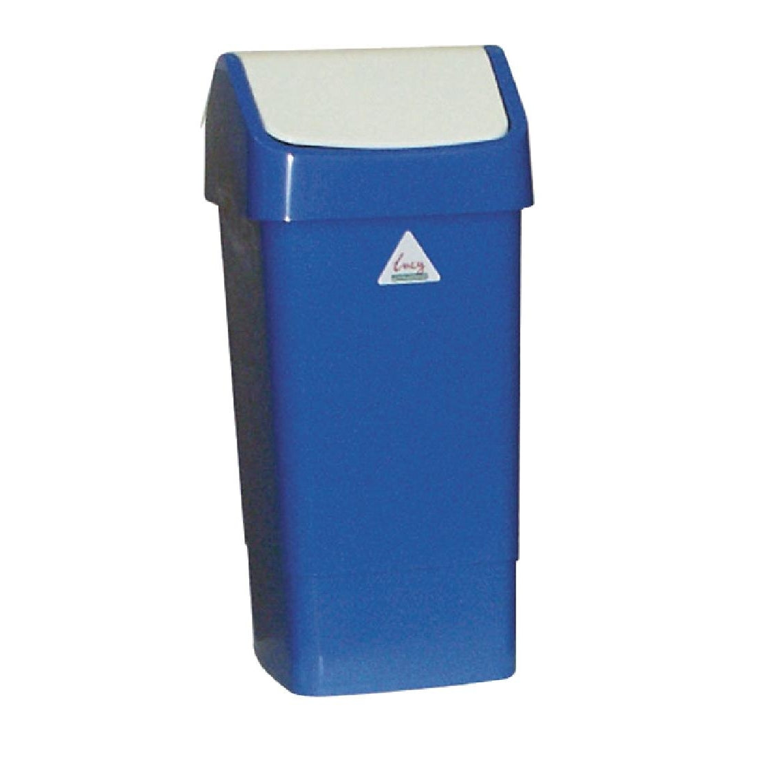 SYR Lucy Swing Top Bin Blue 50Ltr