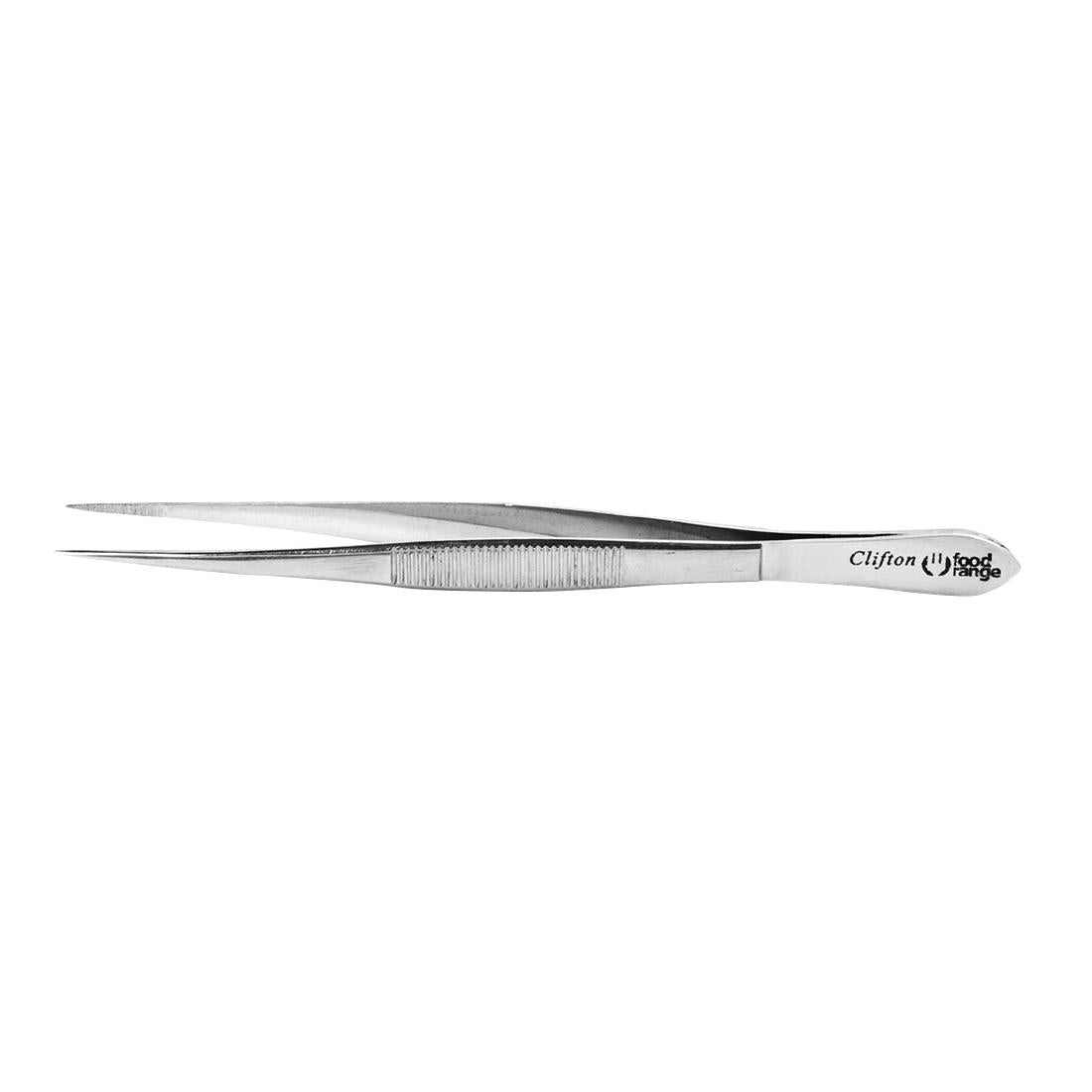 Stainless Steel Fine Tip Micro Tweezers 130mm