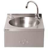 Basix Stainless Steel Knee Operated Hand Wash Basin