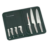 Global 7 Piece Knife Set with Case